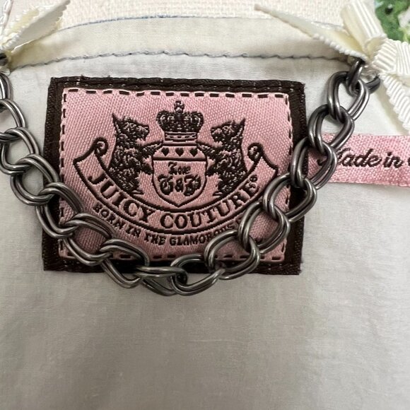 JUICY COUTURE Y2K Denim Jacket Size XL - Picture 8 of 8